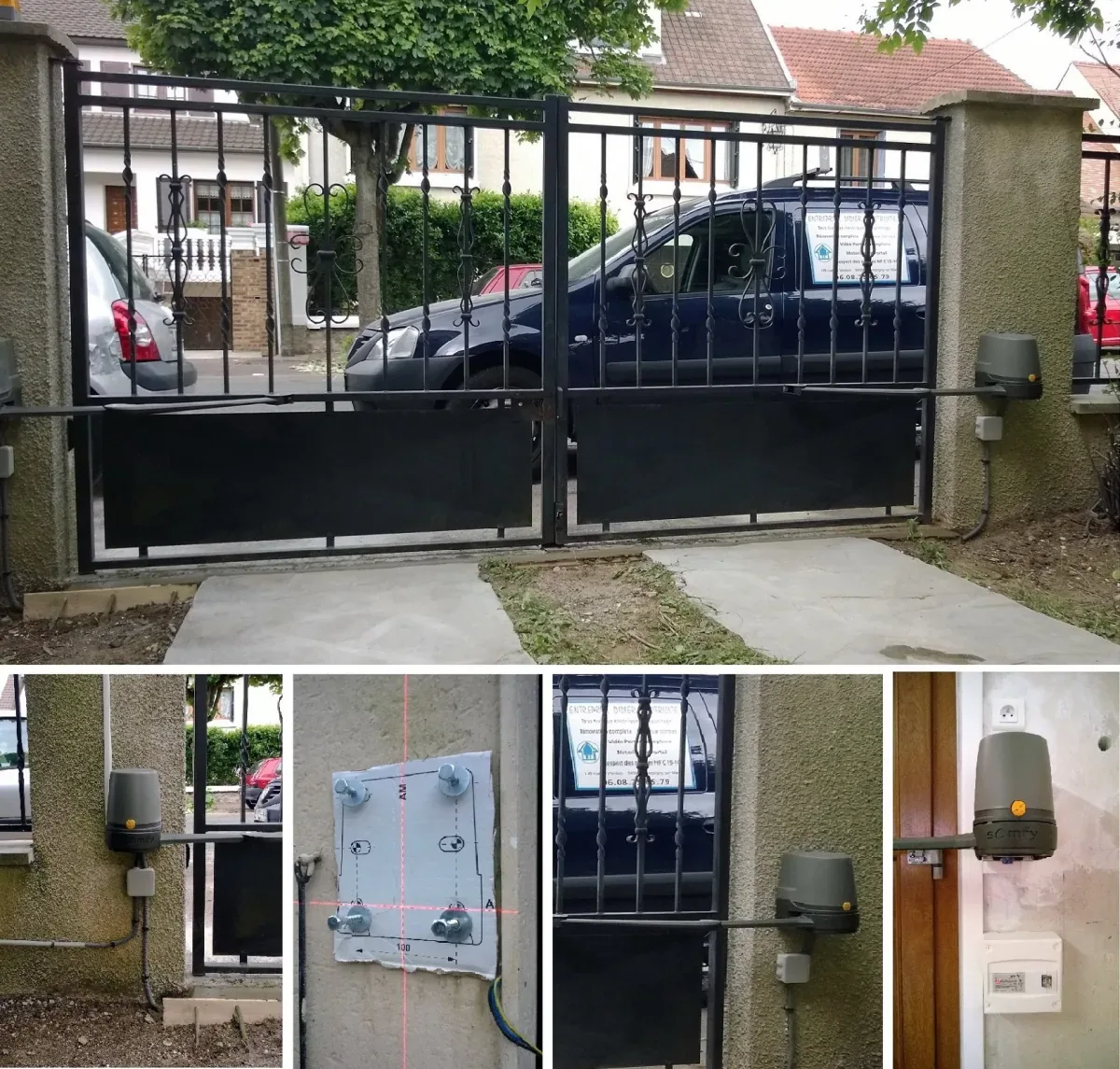Motorisation portail, garage et volets à Ormesson-sur-Marne